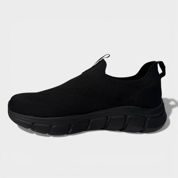 Skechers BOBS B Flex Frigid Edge Mens 8 Black Slip On Stretch Fit 118107 NEW main image 9